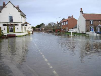 Burton Fleming floods at Christmas time. (CC BY-SA 2.0)
by Phillip Andrew Carl Taylor